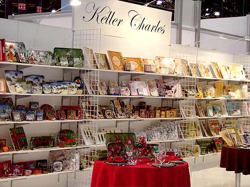 Keller Charles trade show display by Manny Stone Decorators