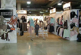 Ben Elias trade show booth by Manny Stone Decorators