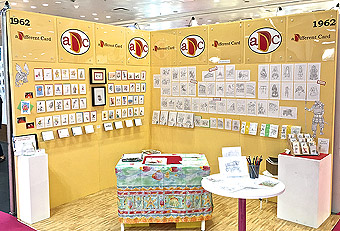 National Stationery Show trade show booths designed by Manny Stone Decorators
