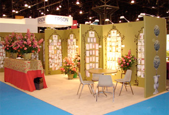 Manny Stone Decorators at the 2007 Stationery Show