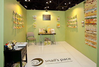 trade show booths for the Stationery Show designed by Manny Stone Decorators