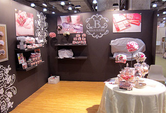 trade show booths for the Gift Fair designed by Manny Stone Decorators